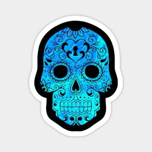 BLUE SKULL Magnet