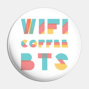 Wifi coffee BTS Pin