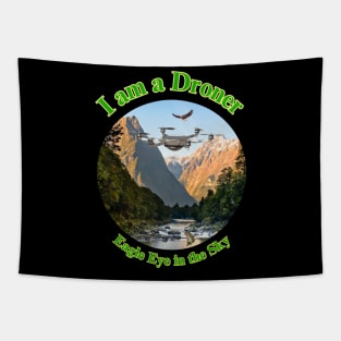 Drone Lovers Fantasy Canyon Tapestry