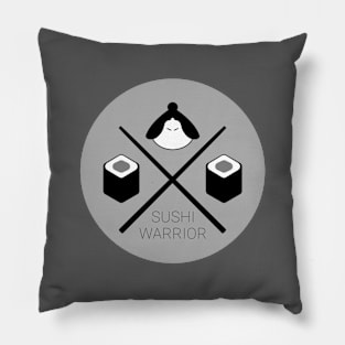 Sushi Warrior Pillow