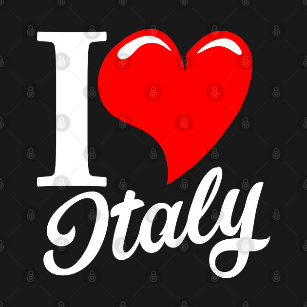 I love Italy Italy Kids TShirt TeePublic