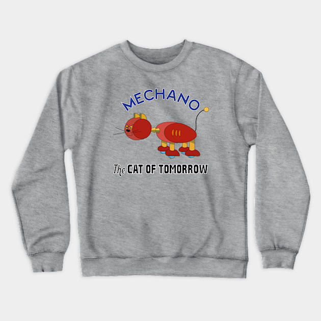 Mechano Tom And Jerry Crewneck Sweatshirt Teepublic