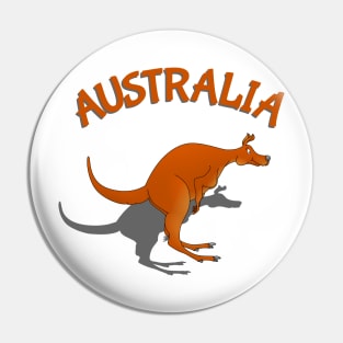 Kangaroo Australia Pin