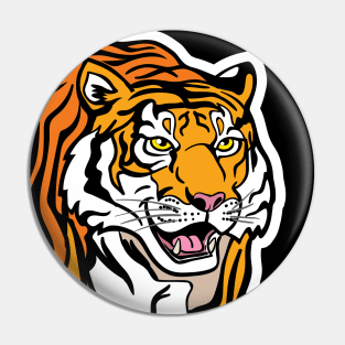 Tiger Patch Pin