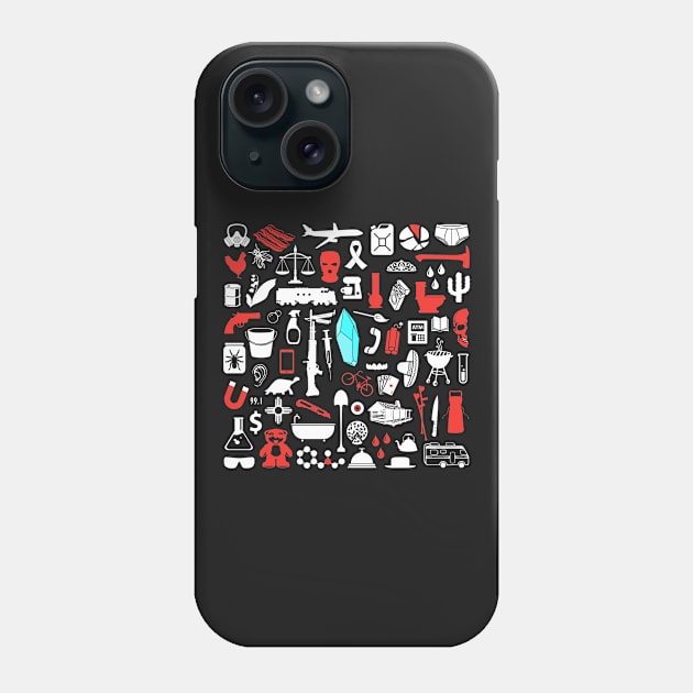 Blood, Blue and Tears Phone Case by simbamerch