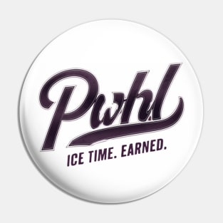 Minnesota PWHL Ice Time. Earned Pin