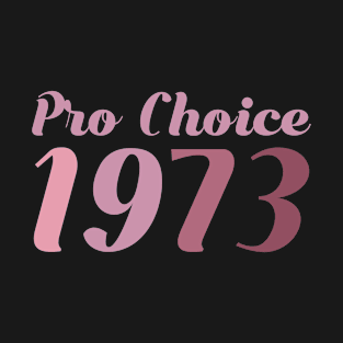 Roe V Wade Pro Choice 1973 Women's Rights Feminism T-Shirt