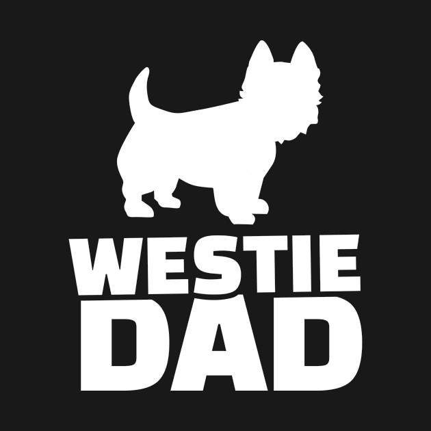 Westie Dad by Designzz