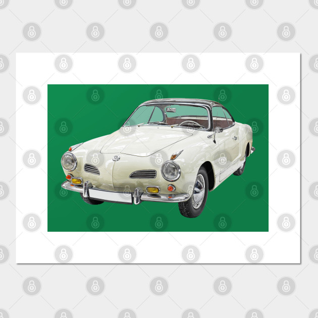 Vw Karmann Ghia Vw Karmann Ghia Posters And Art Prints Teepublic Uk