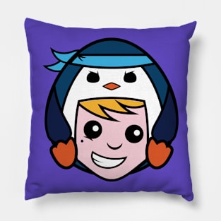 KungFuPenguin FACE Pillow