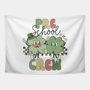 Retro Pre School Teacher St Patricks Day Teaching Squad Tapestry