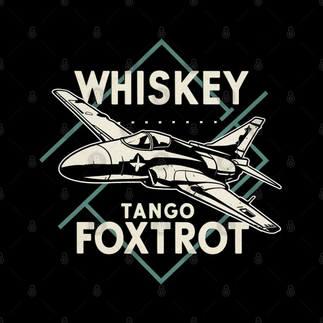 Whiskey Tango Foxtrot Fighter Jet by Moulezitouna