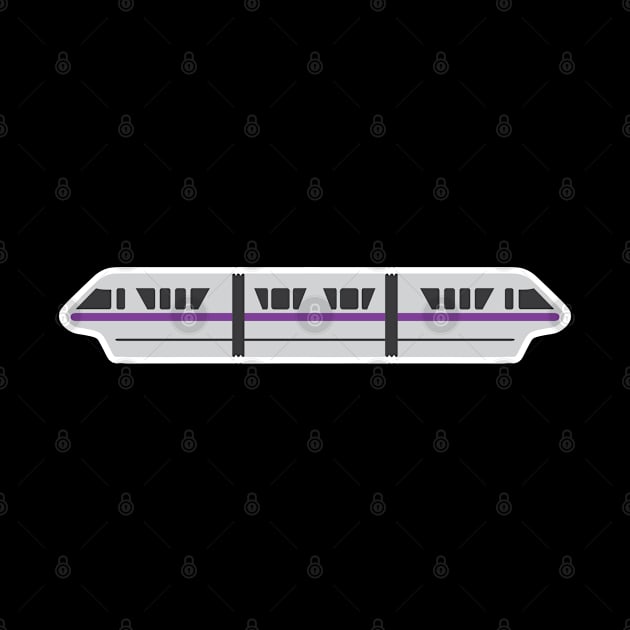 Monorail - Dark Purple by chwbcc