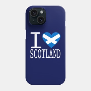 I love Scotland Phone Case