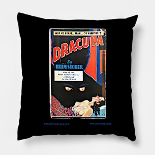 DRACULA by Bram Stoker Pillow