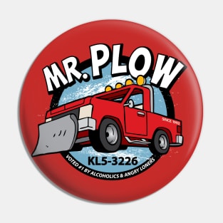 Mr Plow Pin