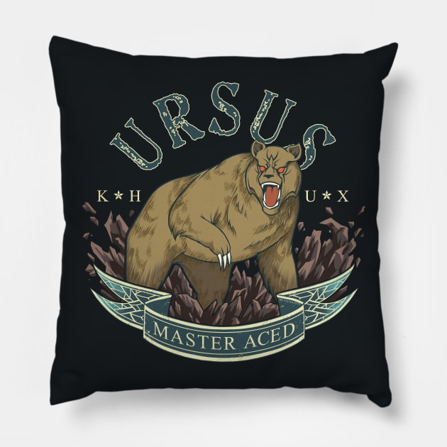 Aced of Ursus Pillow by Nijuukoo