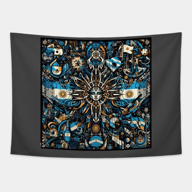 Gothic Argencity Tapestry by  Nelli 