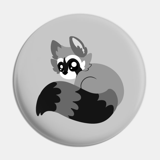 Raccoon Pin by CharlieTheSc0ut