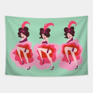 CanCan Mint Tapestry