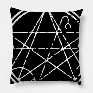 Psyclopean - The Necronomicon vintage sigil Pillow