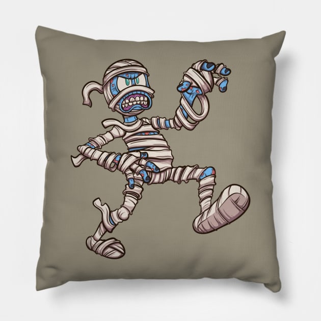 Halloween Mummy Pillow by TheMaskedTooner