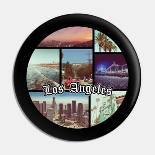 Los Angeles California Vintage Pin