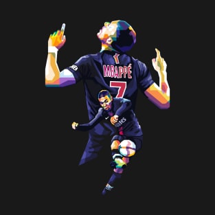 Mbappe WPAP Style T-Shirt