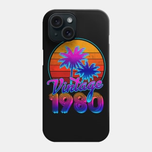 Vintage Classic 1980 Phone Case