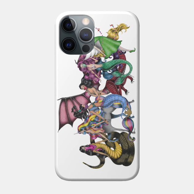 Fantasy Quarantine Girl Group - Fantasy Creatures - Phone Case