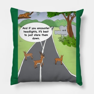 Deer Lessons Pillow