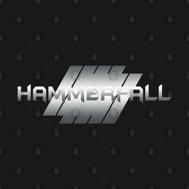 Metallic Illustration hammerfall by theStickMan_Official