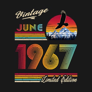 June 1967 Birthday T-Shirt