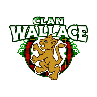 Clan Wallace Cute Baby Lion Rampant Kitten T-Shirt