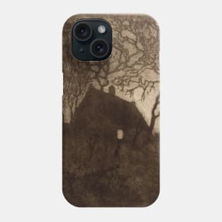 House at Evening Time Phone Case