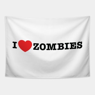 I love zombies Tapestry