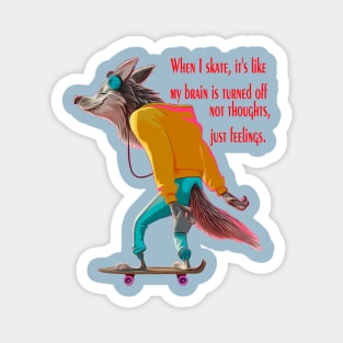 Skateboard Magnet