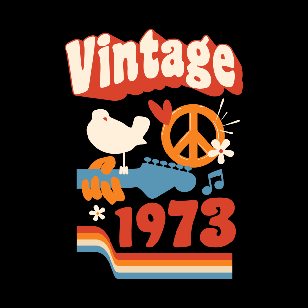 Vintage 1973 - Woodstock Style by marieltoigo