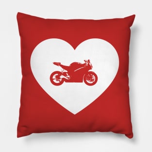 I HEART MY BIKE (SPORT) Pillow