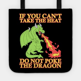 Cool Dragon Flame-Spewing Flying Mythical Creature Tote