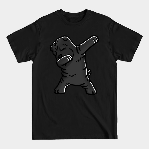 Discover Dabbing Black Shar Pei - Shar Pei - T-Shirt