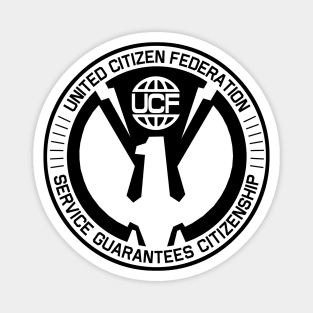 Starship Troopers United Citizen Magnet