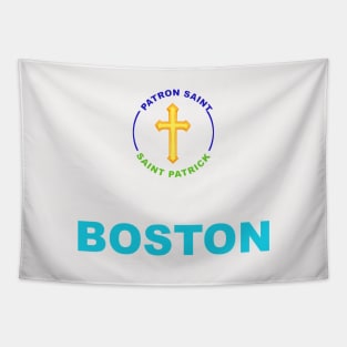 Boston City Patron Saint Tapestry