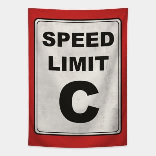 Speed Limit C Tapestry