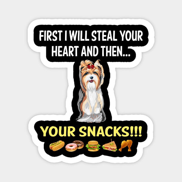 Steal Heart Yorkshire Terrier 54 Magnet by blakelan128