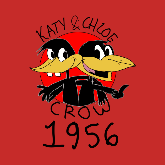 Katy and Chloe Crow 1956 by TheCrowsNest
