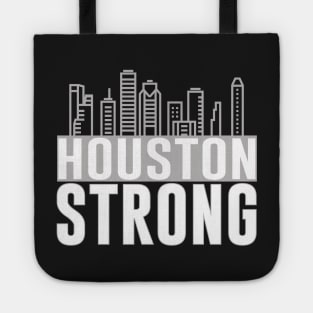 Houston Strong Texas City Skyline Tote