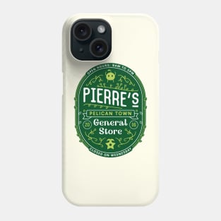 Pelican Town Pierre Store Crest Phone Case