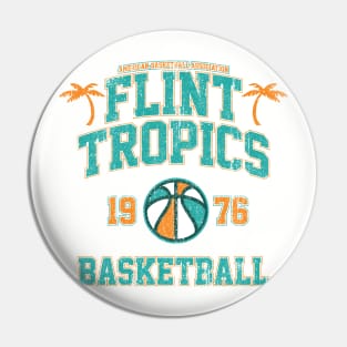 Flint Tropics Basketball (Variant) Pin