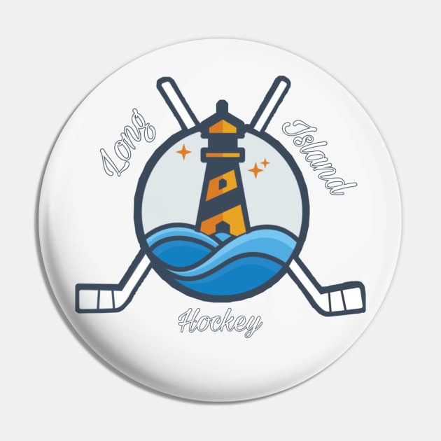 Long Island Hockey Pin by FishermanHky